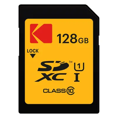 KODAK Premium Memory Card 128GB 85MBs Read Speed 25MBs Write Speed f