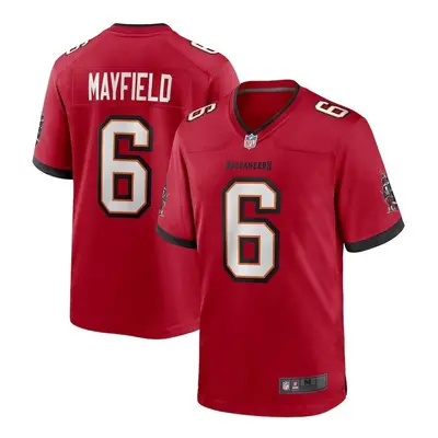 (Men's-M, Red) T-Shirt Tampa Bay Buccaneers Baker Mayfield Jersey - Men's