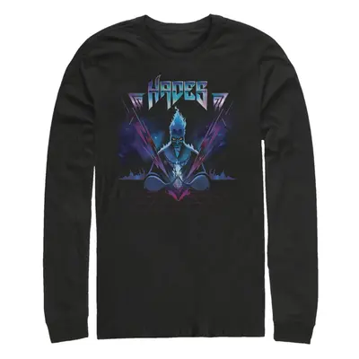 Disney Big & Tall Villains Hades Rock Men's Tops Long Sleeve Tee Shirt