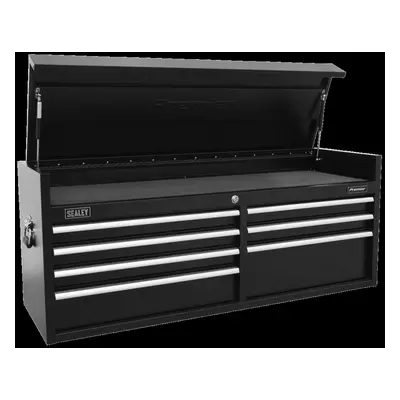 Topchest Drawer 1415mm Extra-Wide Heavy-Duty Black