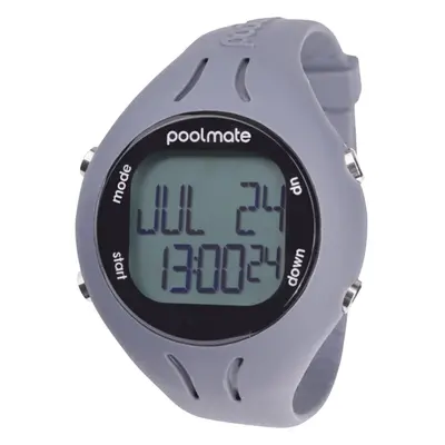 (Grey) Swimovate Poolmate Digital Watch Swimming Training Lap Counter ***New (2020)