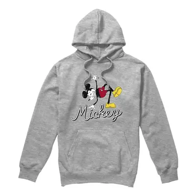 (XL, Sport Heather) Disney Mens Funky Dance Mickey Mouse Mickey Mouse Hoodie