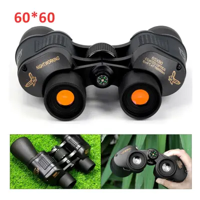 60x60 Day&Night Military Army Zoom Powerful Binoculars Optics