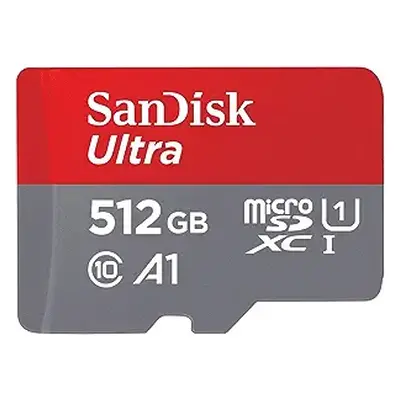 Sandisk microSDXC Ultra A1 (No Adapter) (512GB, SDSQUAC-512G-GN6MN)