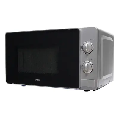 Igenix IG2081S 800W 20L Manual Microwave Oven Silver