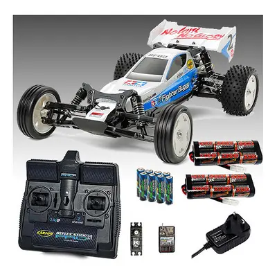 TAMIYA Neo Fighter 2wd Buggy RC Car Deal Bundle. Radio 2x Battery, Charger