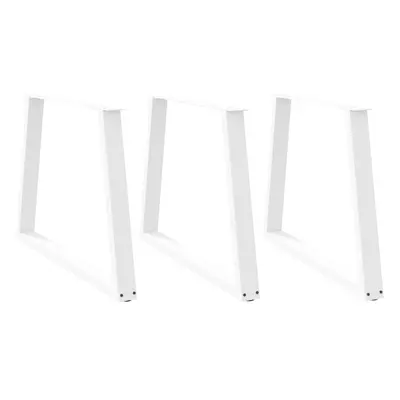 (white, x (72-73.3) cm/ pcs/ piece) vidaXL Coffee Table Legs V-Shape Desk Legs Furniture Legs Ba