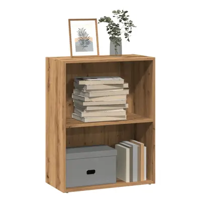 vidaXL Bookcase Storage Rack Cabinet Bookshelf Artisian Oak Engineered Wood