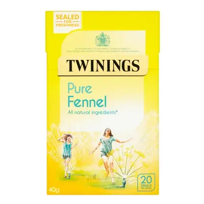 Twinings Pure Fennel Single Tea Bags 40g (Pack og )