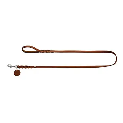 Leash Solid Education, 16/150 Soft genuine cow leather, cognac