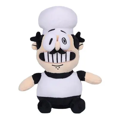 (Chef Certificate) Pizza Tower Game Surrounding Toys Pizza Chef Plush Toys