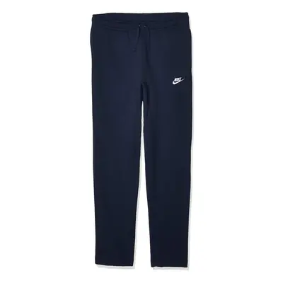 Nike Men's Sportswear Open Hem Club Pants Dark Grey Heather/White Sm