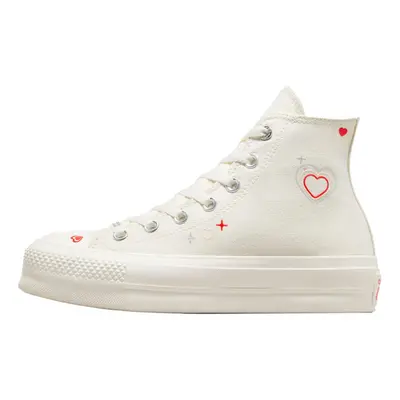 Converse Women's Chuck Taylor All Star Lift Sneakers Egret/Fever Drea