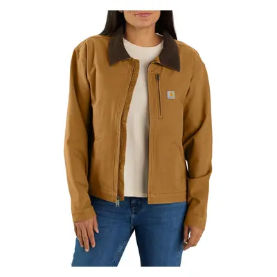 Carhartt Women's Plus Size Rugged Flex Loose Fit Canvas Detroit Jacket