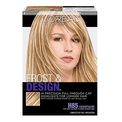 LOrÃ©al Paris Frost and Design Cap Hair Highlights For Long Hair, H85 Champagne