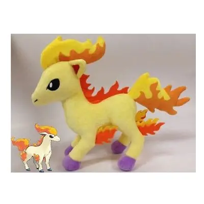 12" Cute Ponyta Pokemon Go Anime Figure Cute Soft Plush Toy Doll