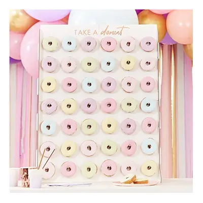 Giant Donut Wall Display Stand Mix it Up,64cm wide and 84cm high