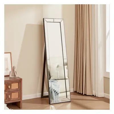 Modern Chrome Beveled Full Length Mirror 40*150CM