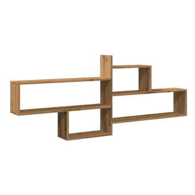 (oak) vidaXL Wall Shelf Floating Shelf Storage Shelf Engineered Wood