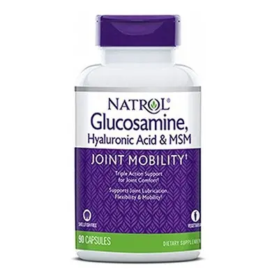 Natrol Glucosamine, Hyaluronic Acid & MSM - caps