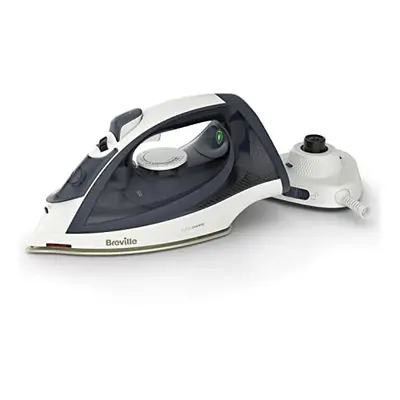 Turbo Charge Cordless Iron | 2600W | Fast Charging & Heat Up | 130g Steam Shot | 260ml Water Tan