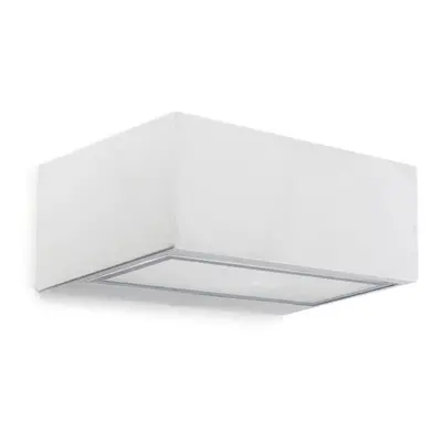 Leds-C4 Nemesis Aluminium - Light Outdoor Wall Light White IP44