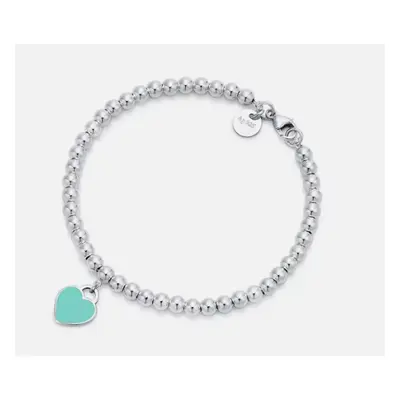 Return to Tiffany Tiffany BlueÂ® Heart Tag Bead Bracelet