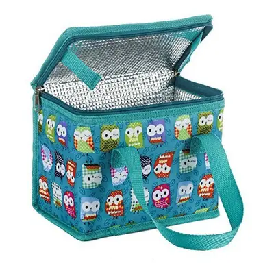 TEAMOOK Lunch Bag Insulated Lunch Box Cool Bag Green Owl cans