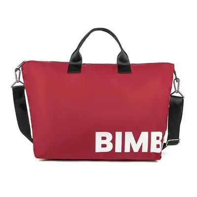 (red) Spanish Letter Package BIMBA Y LOLA Binbaolla Large -Capacity Bag Hand -Randable Shoulder 