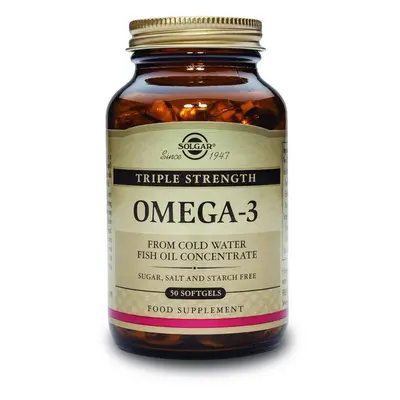 Solgar Triple Strength Omega-3 Fish Oil Softgels