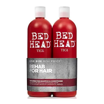 Bedhead by TIGI | Resurrection Shampoo and Conditioner Set | Hair care for brittle and damaged h