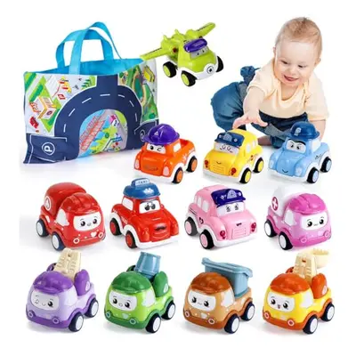 SYHLN Car Toys for Year Old Boys Gifts, Pcs Baby Boy Toys Months Pull Back Cars, Gifts for 2+ Ye