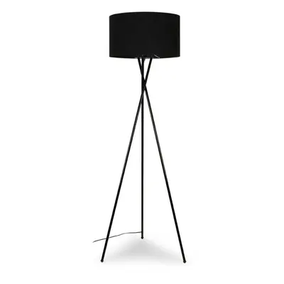 Camden Tripod Gloss Black Floor Lamp