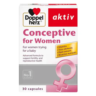 Aktiv Conceptive For Women, Essential For Normal Blood Formation to Supply All Organs With Nutri