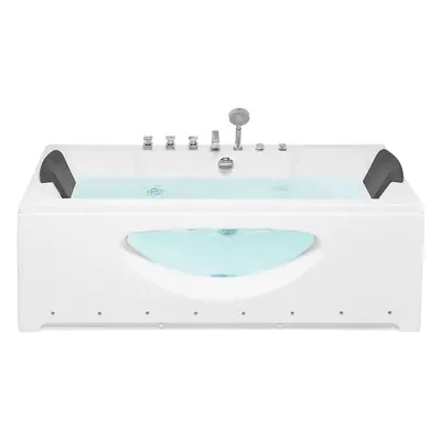 Whirlpool Bath with LED x mm White HAWES