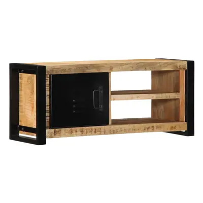 vidaXL TV Cabinet 80x30x35 cm Solid Rough Wood Mango tv stand tv sideboard