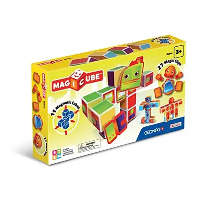 GEOMAG 142" Magicube Robots Building Set