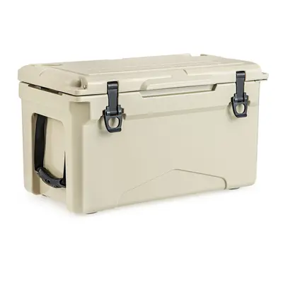 28L Rotomolded Cooler Insulated Portable Ice Chest with Integrated Cup Holders