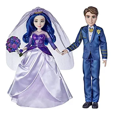 Disney Descendants Mal and Ben Dolls, Inspired by Disney The Royal Wed