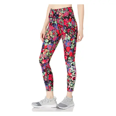 Calvin Klein Women's Calvin Logo Print High Waist Tight Floret pop Pi