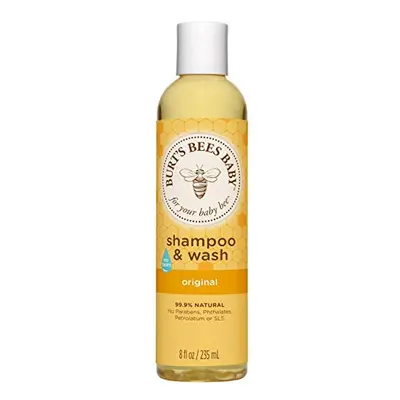 Burts Bees Baby Bee Original Shampoo & Wash, Fl. Oz (Pack of 3)