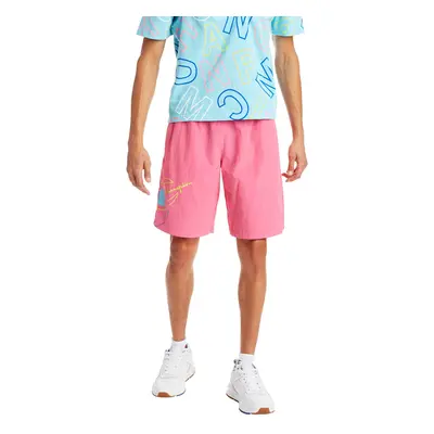 Champion Men's Crinkle Nylon Shorts Reef Pink Large