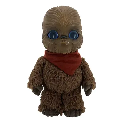 Star Wars Galactic Pals Plush 11-Inch Toy Wookiee Soft Doll with Carrier & Personality Profile C