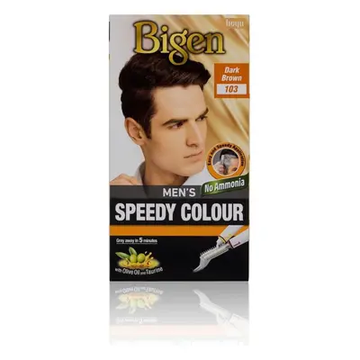 Bigen Mens Speedy Colour Dark Brown (Set Of 3)