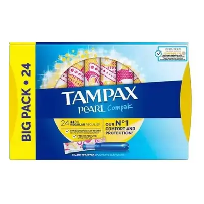 Tampax Pearl Compak Regular Pack Of