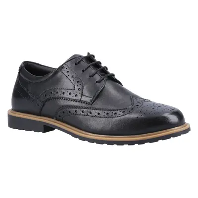 (Black, (Adults')) Hush Puppies Verity Leather Women's Black Brogues Shoes