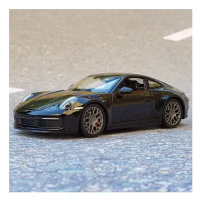 (Black) 1:24 Porsche Carrera 4S Coupe Alloy Sports Car Model Diecasts Metal