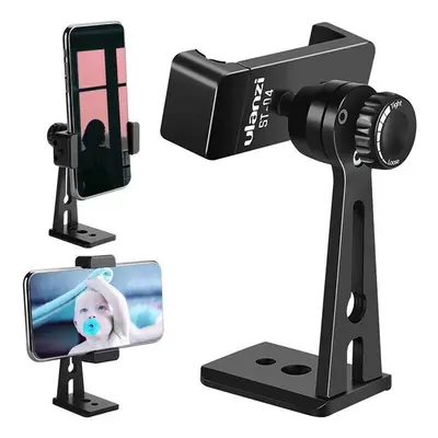 St Phone Clip Holder Clamp Bracket Aluminum Alloy Black