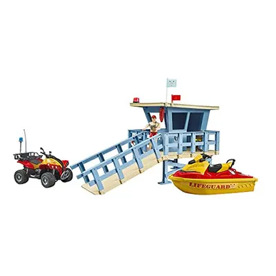 bWorld Lifeguard Station with Quad Bike and Water Craft