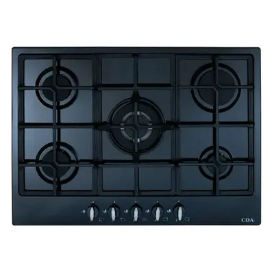 CDA Burner Gas Hob - Black - HG7251BL